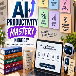 AI Productivity Mastery in One Day AI Productivity Mastery in One Day